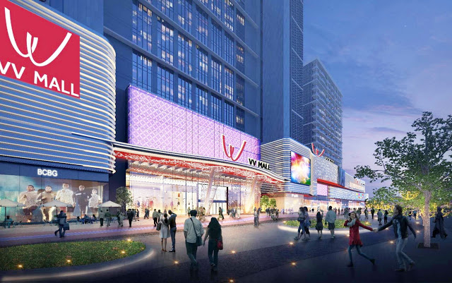 An artist’s impression on the VV Mall shopping centre