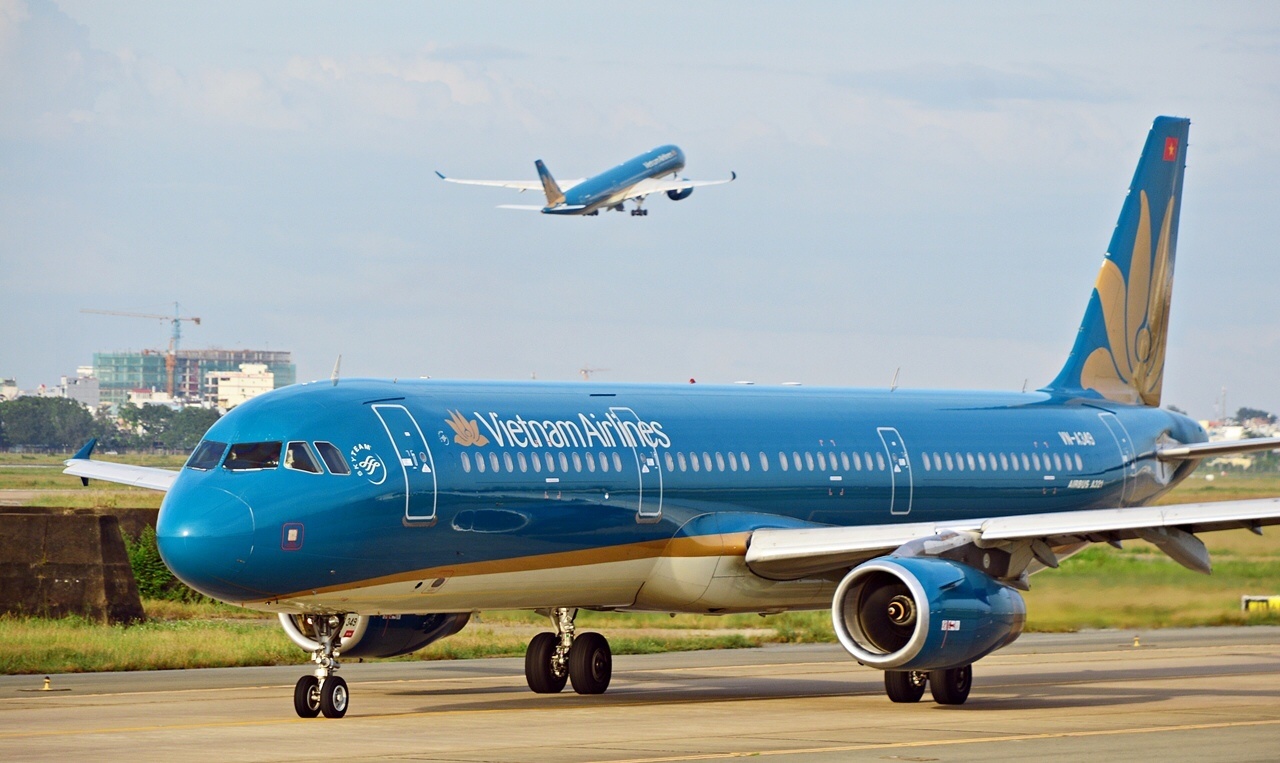 A Vietnam Airlines plane (Photo: VOV)