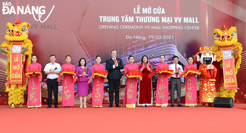 The opening ceremony of the VV Mall shopping centre