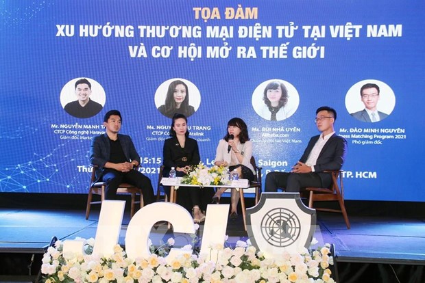 Speakers at the JCI Vietnam workshop (Photo: VNA)