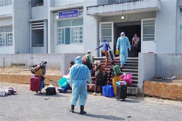 A concentrated quarantine facility in Bac Lieu province (Photo: VNA)