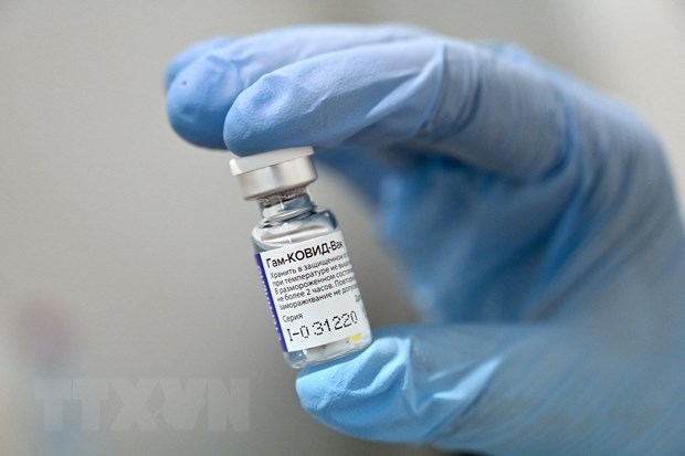 Russia’s COVID-19 vaccine Gam-COVID-Vac, also known as Sputnik V (Photo: AFP/VNA)