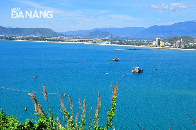  A view of the planned area earmarked for the Lien Chieu Port project