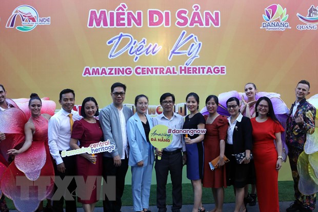 A scene of the ‘Amazing Central Heritage’ programme launched on Friday (Photo: TTXVN)