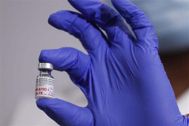 Vaccine ngừa Covid-19 của Pfizer. Ành: AFP/ TTXVN