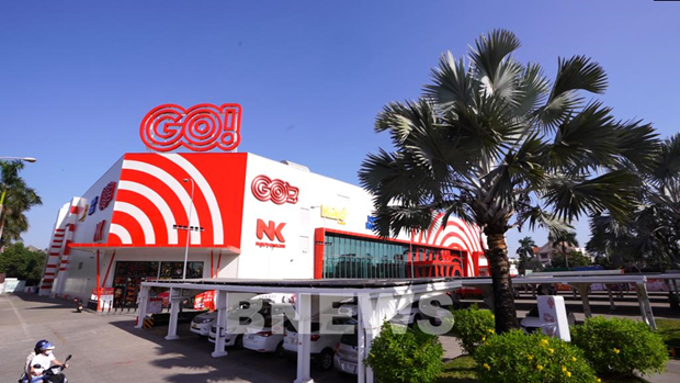 Central Retail Corporation's Big C supermarket has its name changed into Go! (Photo: VNA)