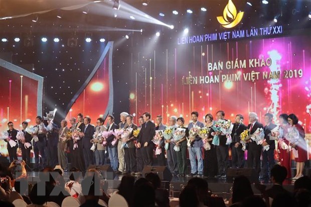 At the 21st Vietnam Film Festival (Photo: VNA) 