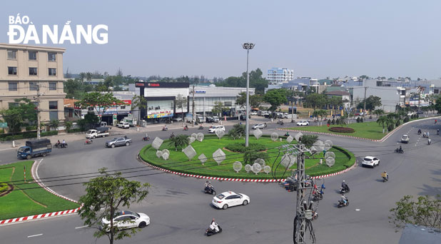 Nút giao thông Nguyễn Hữu Thọ - Xô Viết Nghệ Tĩnh được thành phố đưa vào cải tạo trong thời gian tới. Ảnh: THÀNH LÂN