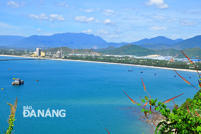 A view of the planned area earmarked for the new Lien Chieu Port project