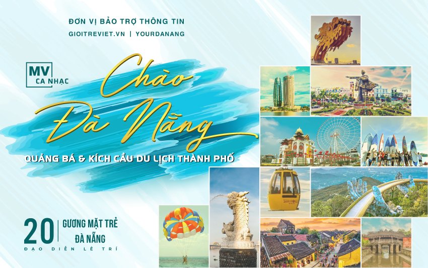 MV tập trung vào các cảnh đẹp về Đà Nẵng. Trong ảnh: Hình ảnh giới thiệu MV do đơn vị tổ chức cung cấp.	