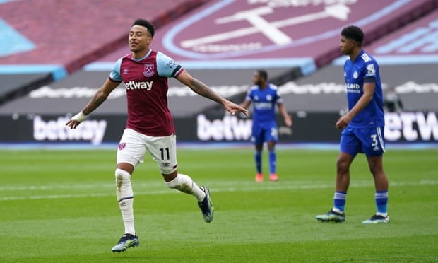 Jesse Lingard thi đấu ấn tượng trong màu áo West Ham. (Nguồn: Getty Images)