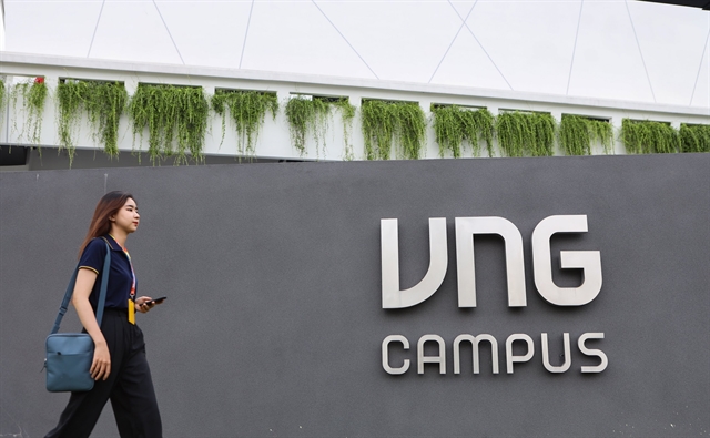 VNG campus in HCM City. The firm earns a revenue of VNĐ6.024 trillion (US$261.9 million), an increase of 16.3 per cent from the previous year during the pandemic. — Photo courtesy of VNG