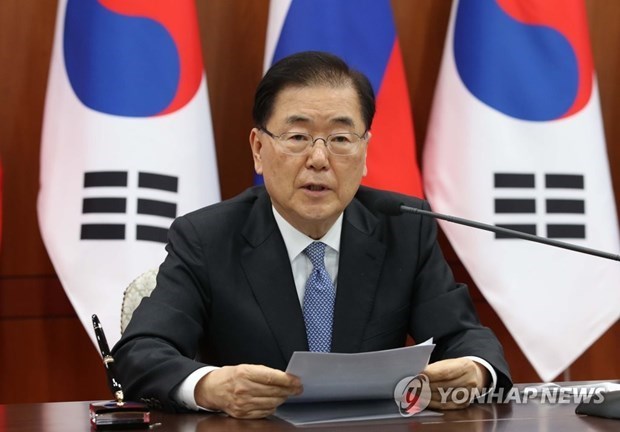 Foreign Minister of Republic of Korea Chung Eui-yong (Photo: Yonhap)