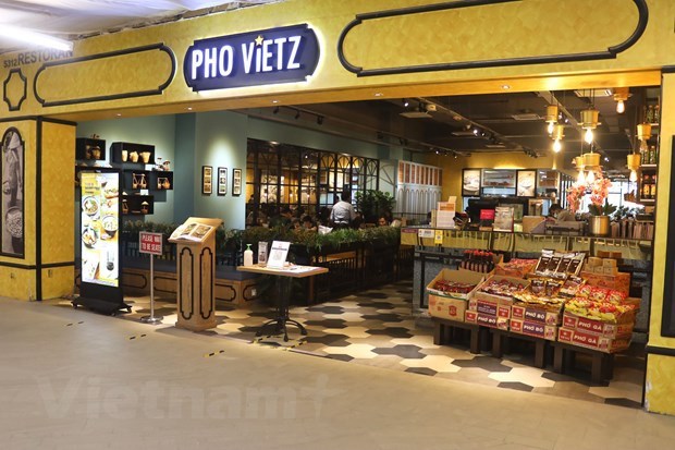 A Pho Vietz restaurant at Utama shopping mall in Malaysia (Photo: VNA)