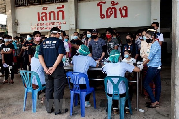 COVID-19 testing in Thailand (Photo: AFP)