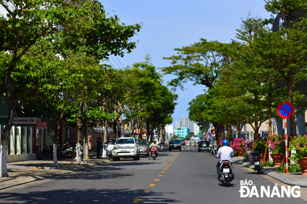 The ‘green corridor’ of the Central Square will be the Ly Tu Trong route.
