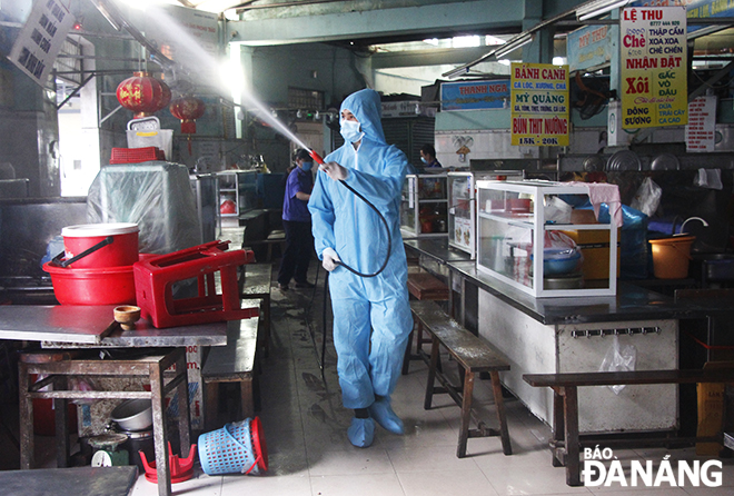 all stalls and stores in the market and all areas within the maket.