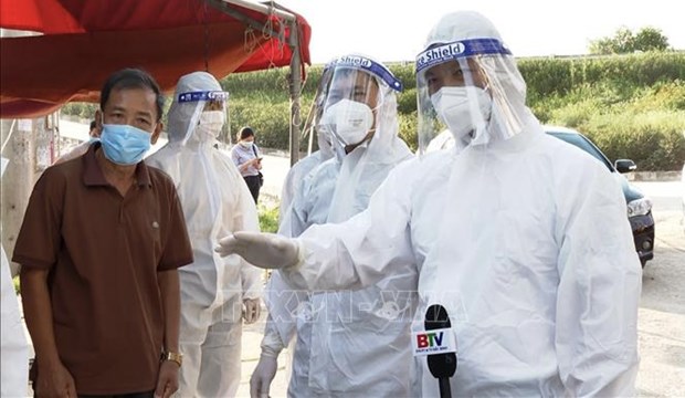 Bac Ninh province works to control the COVID-19 pandemic. (Photo: VNA)