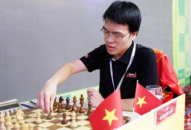 Vietnamese grandmaster Le Quang Liem (Photo: VNA) 