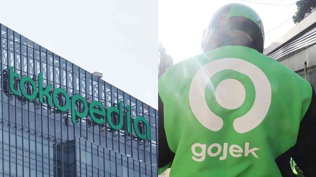 Indonesian ride-hailing and payments firm Gojek and e-commerce leader Tokopedia announced a merger of their businesses on May 17. (Photo: Neikei)