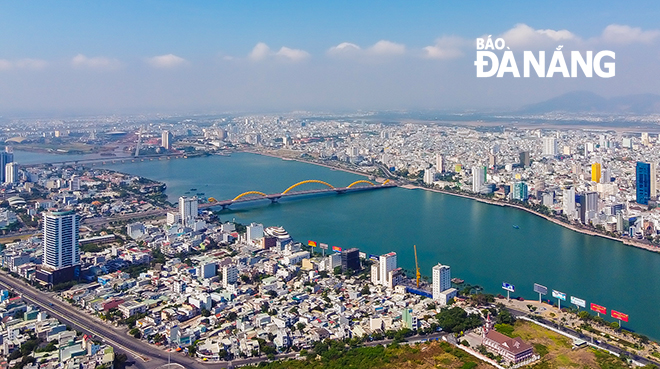 Ngày 1-1-2022 đánh dấu 25 năm Đà Nẵng trở thành thành phố trực thuộc Trung ương. Ảnh: XUÂN SƠN