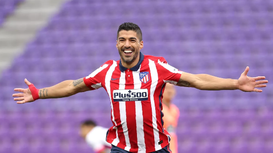 Suarez trở thành người hùng của Atletico. Ảnh: Eurosports