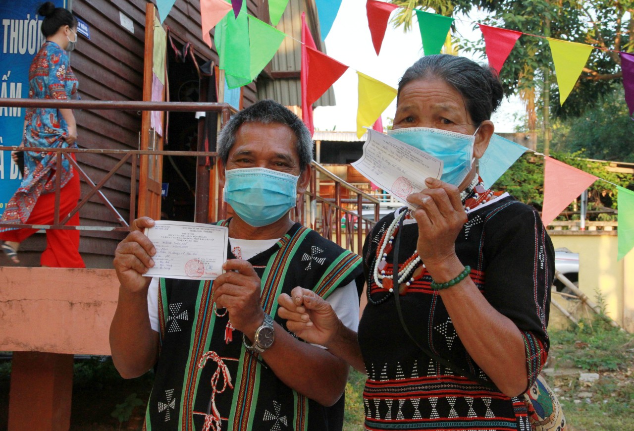 Co Tu voters in Hoa Bac Commune, Hoa Vang District ready join the elections