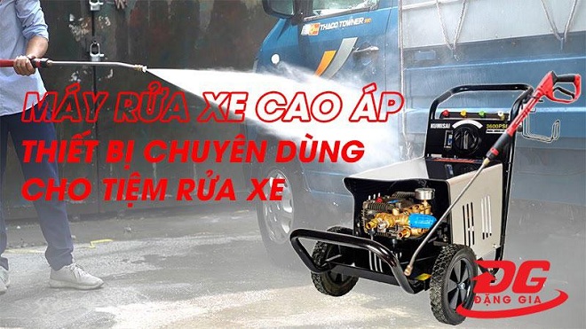 Kinh nghiệm lắp đặt máy rửa xe cho tiệm rửa xe.