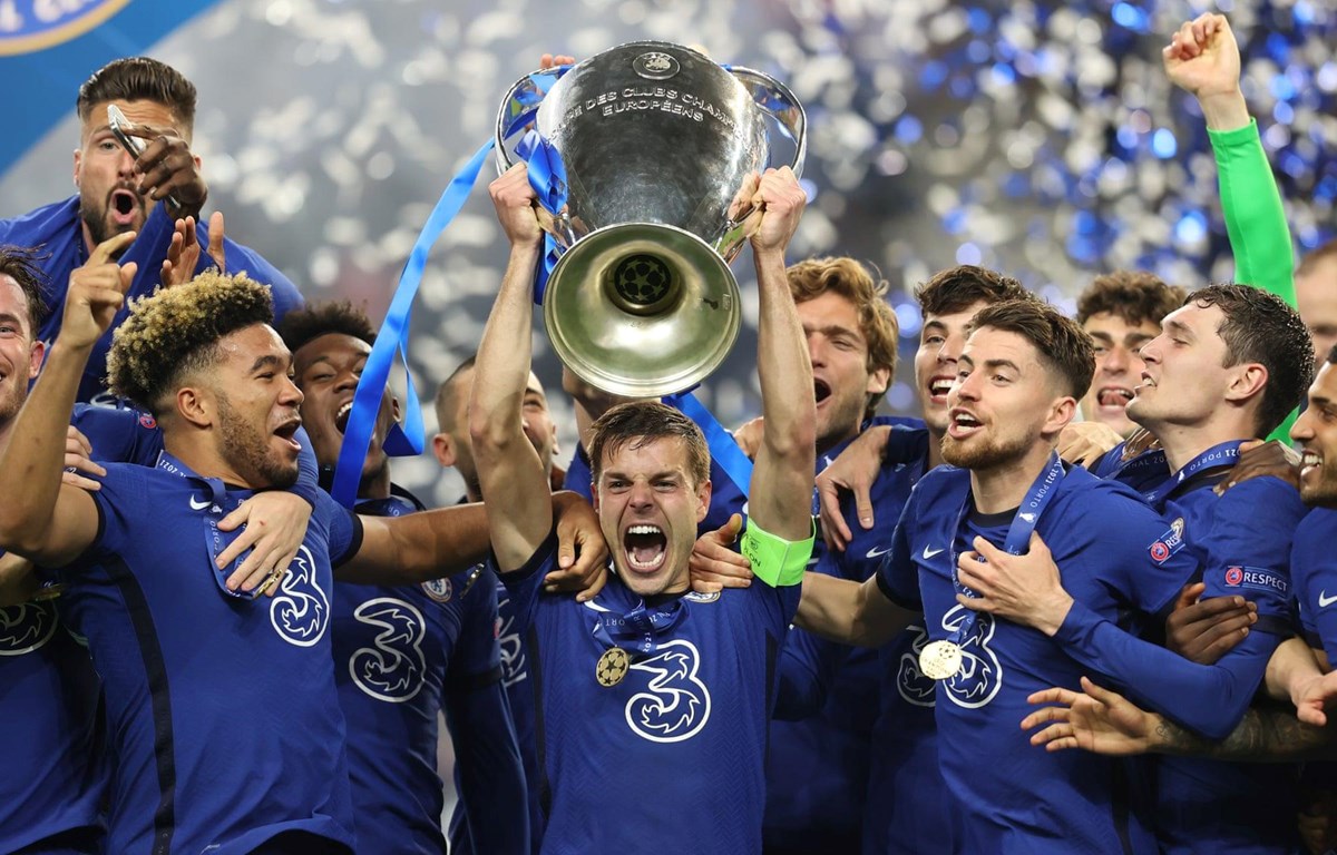 Chelsea vô địch Champions League 2020-21. (Nguồn: Getty Images)