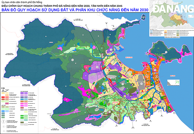 Triển khai điều chỉnh quy hoạch chung thành phố Đà Nẵng