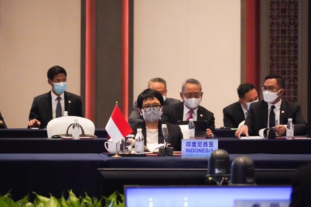 Indonesian Foreign Minister Retno Marsudi (Photo: VNA)