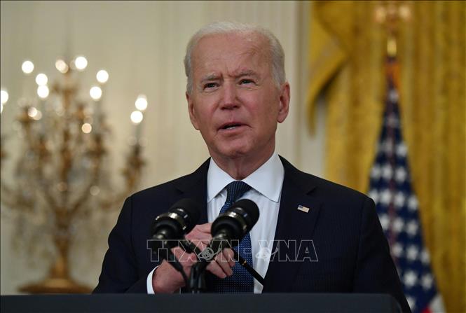 Tổng thống Mỹ Joe Biden. Ảnh: AFP/TTXVN