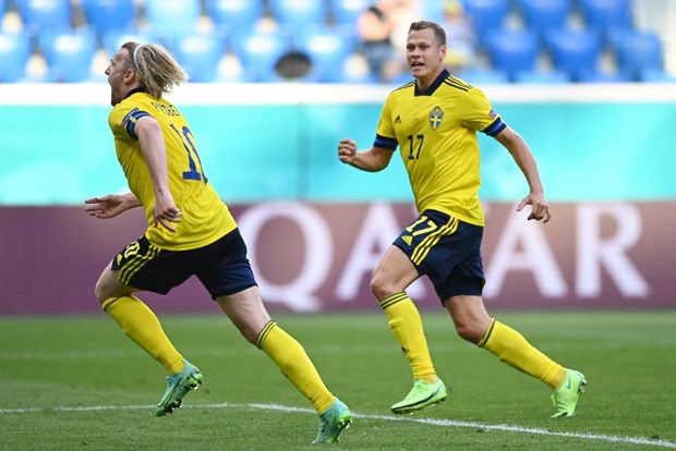 Emil Forsberg đã ghi được bàn thắng cả ở World Cup lẫn EURO.