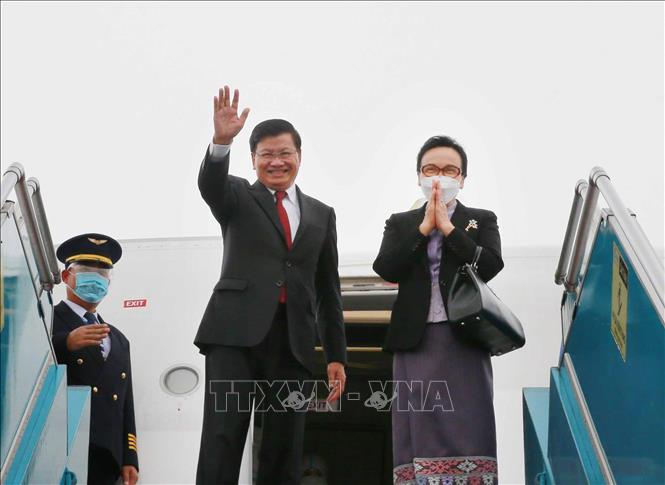 Tổng Bí thư, Chủ tịch nước Lào kết thúc tốt đẹp chuyến thăm hữu nghị chính thức Việt Nam. 