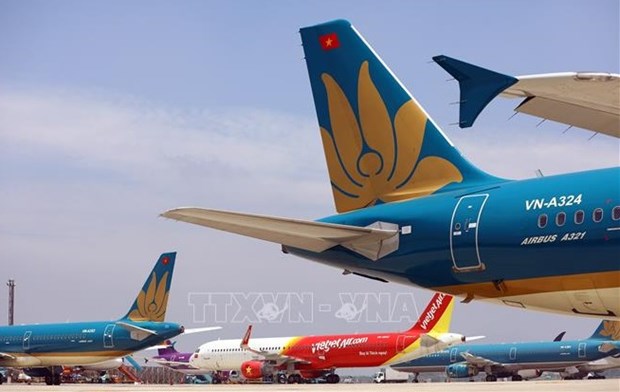 At a Vietnamese airport (Photo: VNA)