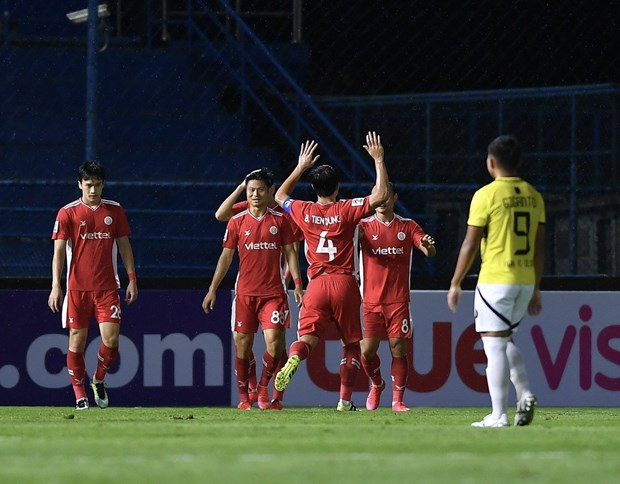 Viettel thể hiện bộ mặt ấn tượng ở AFC Champions League dù lần tiên tham dự. (Ảnh: AFC)