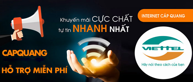 Lắp đặt internet Viettel Siêu tốc – Nhận siêu ưu đãi tại Viettel Hồ Chí Minh