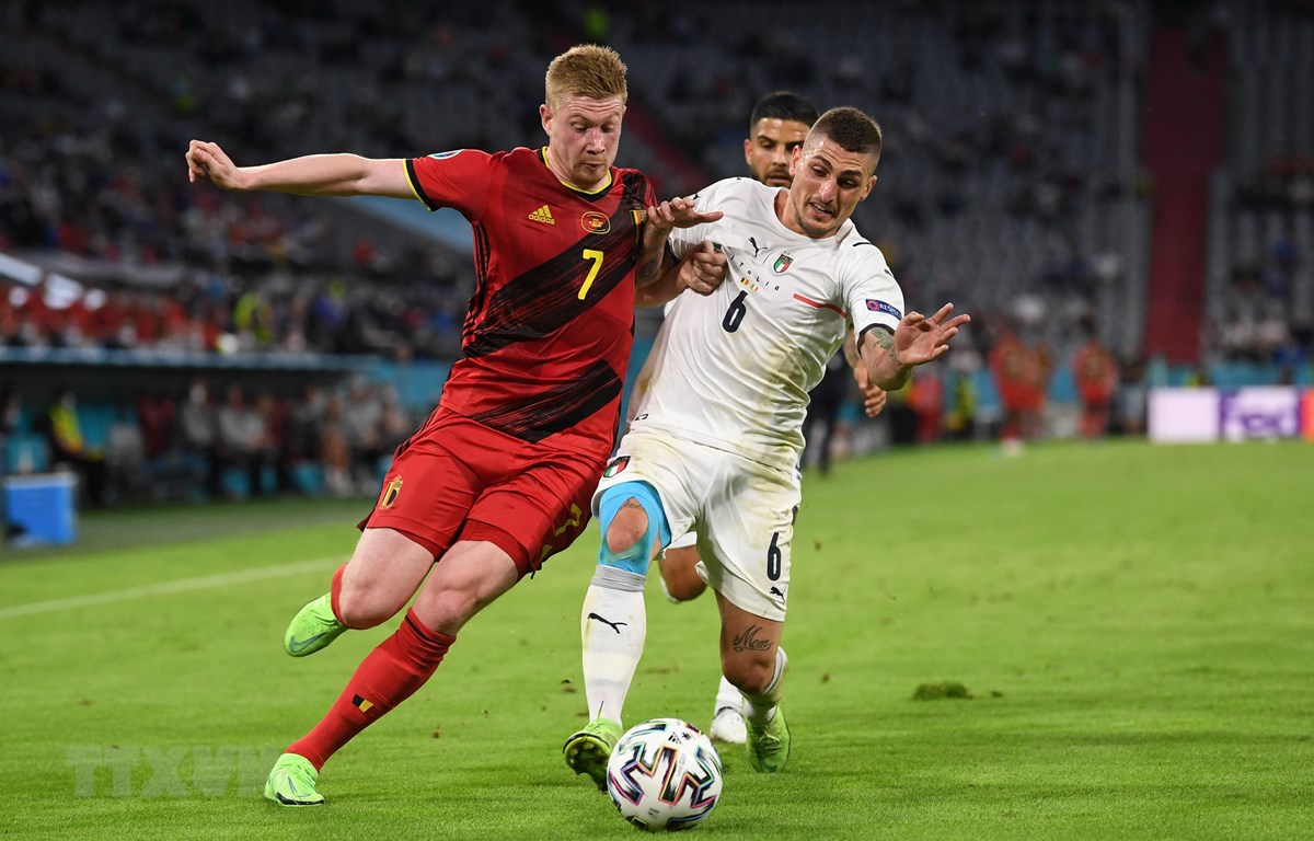 EURO 2020: Hơn 3,6 triệu người Bỉ xem đội nhà đối đầu Italy