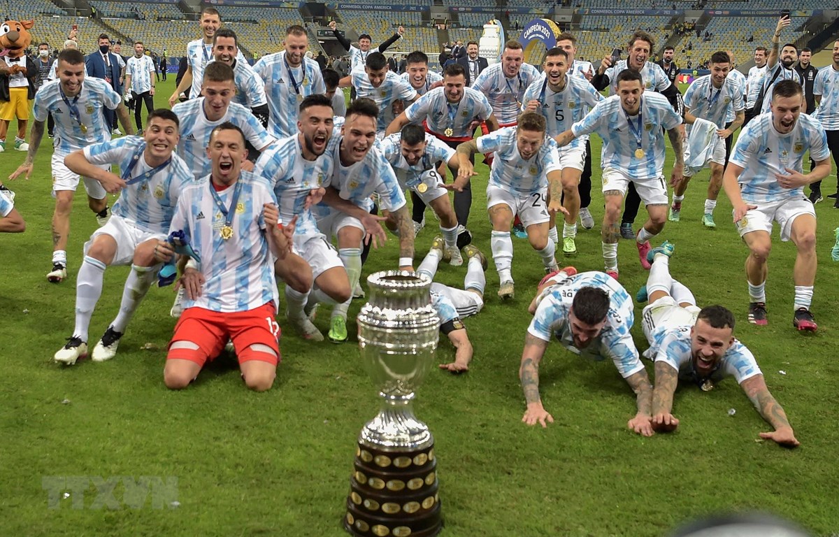 Hạ bệ Brazil, Argentina giành chức vô địch Copa America 2021