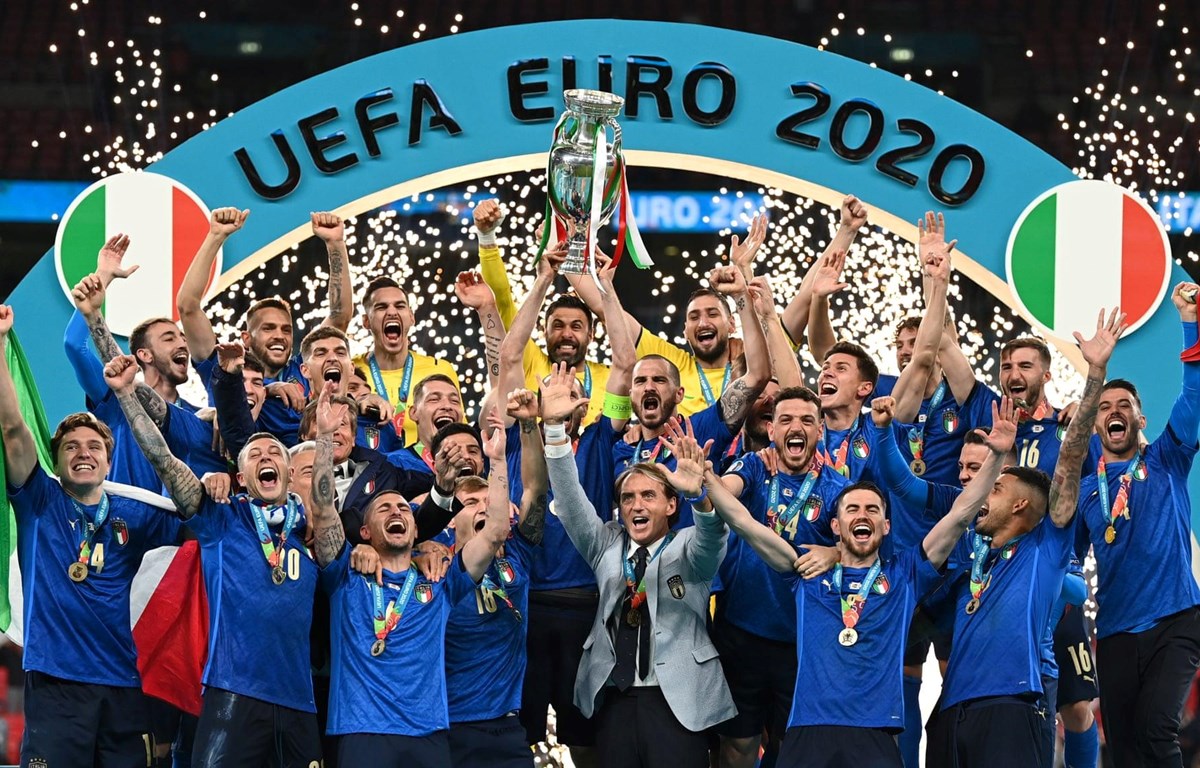 Đánh bại Anh trên chấm luân lưu, Italia lên ngôi vô địch EURO 2020