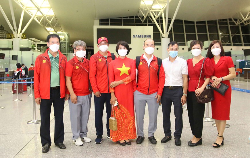 Đoàn thể thao Việt Nam chính thức lên đường tham dự Olympic Tokyo 2020
