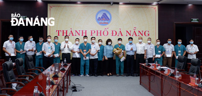 15 nhân viên Trung tâm cấp cứu 115 Đà Nẵng chi viện cho Thành phố Hồ Chí Minh