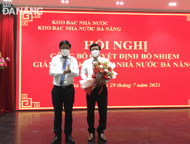 Ông Phan Quảng Thống làm Giám đốc Kho bạc Nhà nước Đà Nẵng