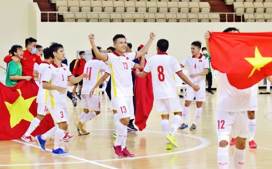 Đội futsal Việt Nam sẽ có 2 tuần tập luyện trong nước trước khi lên đường sang Tây Ban Nha. Ảnh: VFF