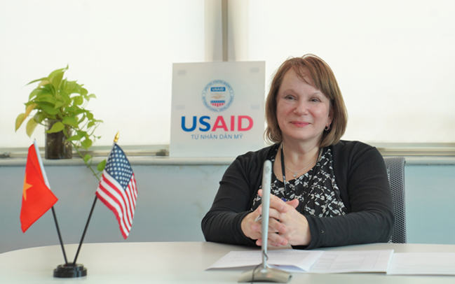 USAID/Viet Nam Mission Director Ann Marie Yastishock  Photo: PHONG LAN