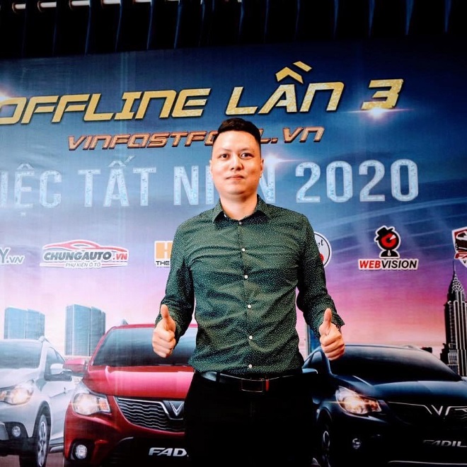 Anh Phạm Văn Thế, một trong những admin thành lập Hội VinFast Fadil Việt Nam với gần 50.000 thành viên chia sẻ sự tự hào khi được lái những chiếc xe chất lượng do chính người Việt làm ra.