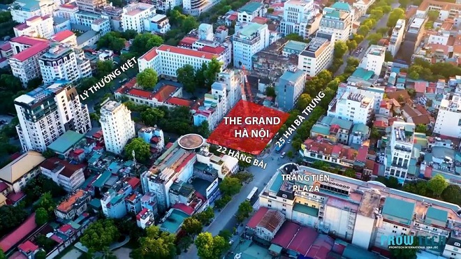 The Grand Hà Nội sở hữu vị trí tọa lạc kim cương tại Thủ đô Hà Nội.