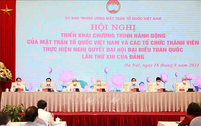Hội nghị toàn quốc triển khai Chương trình hành động của MTTQ Việt Nam thực hiện Nghị quyết Đại hội XIII của Đảng