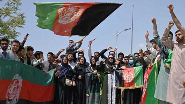 Biểu tình chống Taliban nổ ra ở nhiều thành phố tại Afghanistan