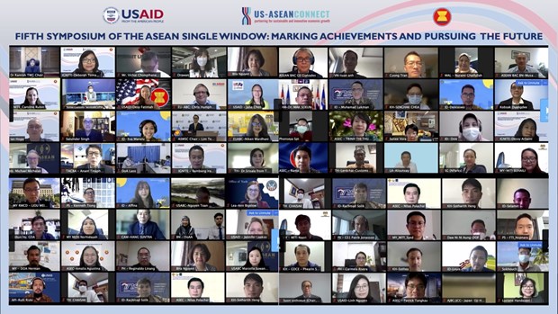 ASEAN and the US Agency for International Development (USAID) on August 5 hold the fifth symposium on the ASEAN Single Window (ASW). (Photo: asean.org)